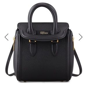 NWOT ALEXANDER MCQUEEN Small Heroine leather bag